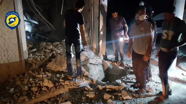 सीरिया के साराक़ेब में कथित क्लोरीन गैस का हमला