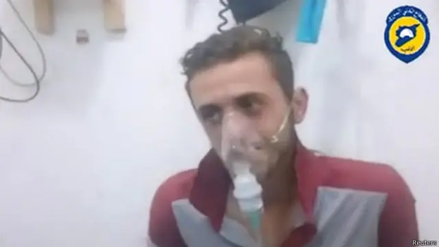 सीरिया के साराक़ेब में कथित क्लोरीन गैस का हमला