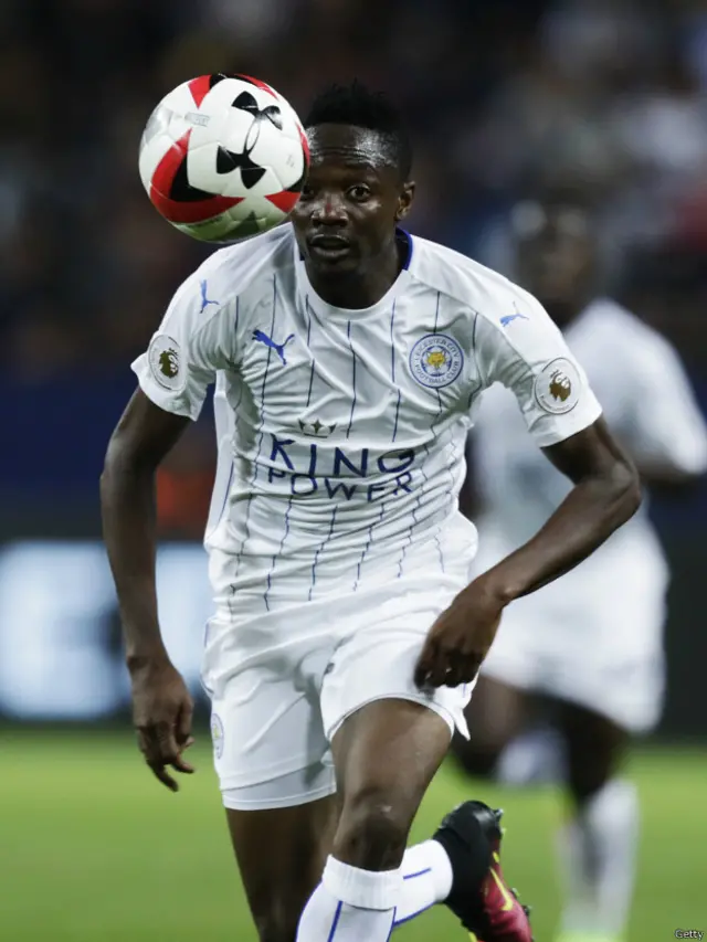 Ahmad Musa direkrut Leicester City dari klub Rusia, CSKA Moskwa.