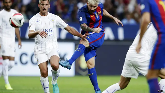 Lionel Messi menjadi salah-satu pemain yang tampil dominan dalam laga ini.