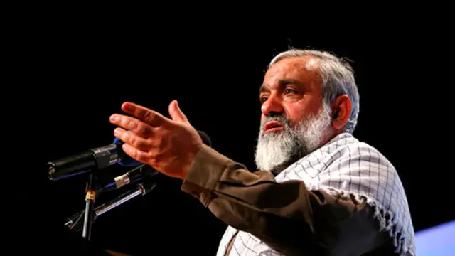 رئیس بسیج جمهوری اسلامی پرداخت پول توسط آمریکا را تلویحا با بازداشت شهروندان آمریکایی مرتبط دانست