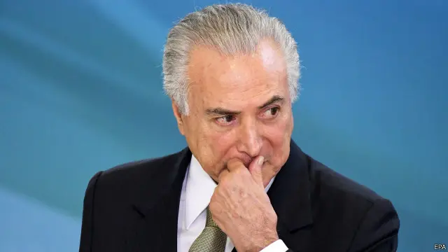 Tổng thống tạm quyền Michel Temer sẽ giữ chức tới hết năm 2018 nếu bà Rousseff bị bãi nhiệm