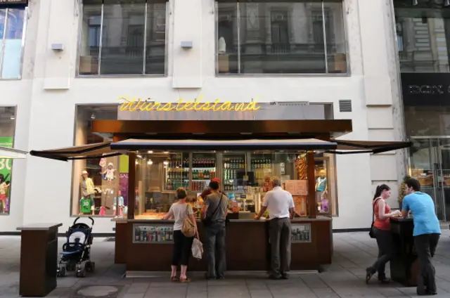 獨特的Würstelstand可以為路人提供快餐(圖片來源：Getty Images)