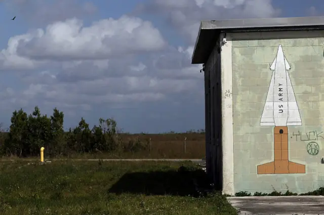 佛罗里达州，大沼泽地国家公园，HM-69 耐克导弹基地（图片来源：盖蒂图片)