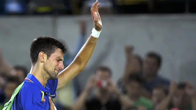 Первая ракетка мира, сербский теннисист Новак Джокович вылетел в первом круге турнира на Олимпиаде в Рио-де-Жанейро