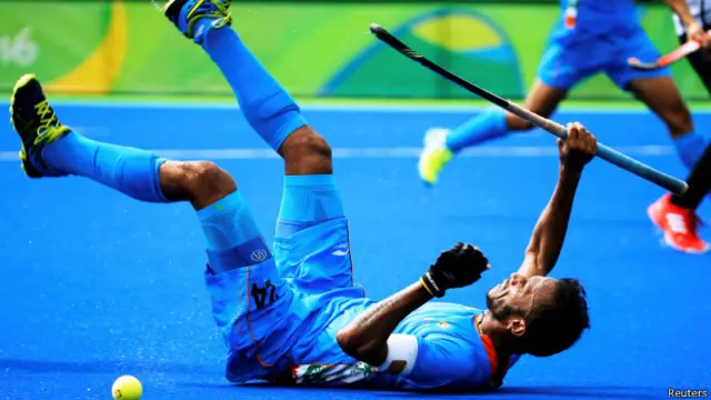 भारतीय हॉकी खिलाड़ी 