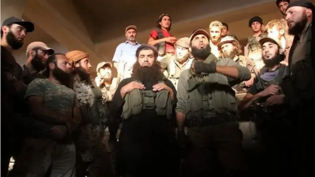 مقاتلو جيش الفتح (جبهة النصرة سابقا) من أقوى المجموعات المسلحة في حلب
