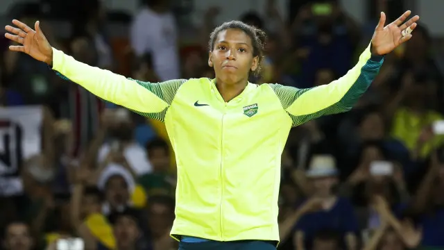 برازیل کی رفیلا سلوا نے میزبان ملک کے لیے پہلا طلائی تمغہ حاصل کیا