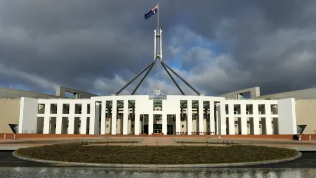 澳大利亚首都坎培拉国会大厦