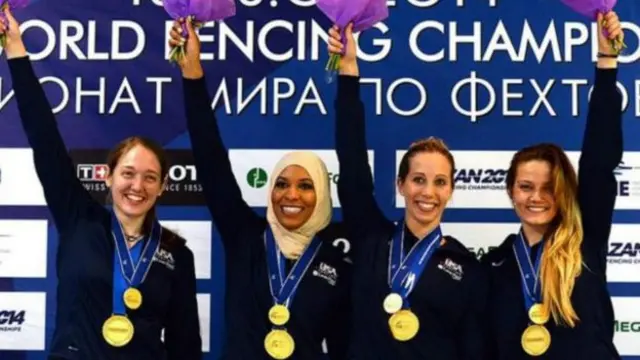 ابتهاج محمد کابو دوه کاله وړاندې په روسیه کې د نړیوالو سیالیو په درشل کې د امریکا لپاره د سرو زرو مډال وګاټه. 