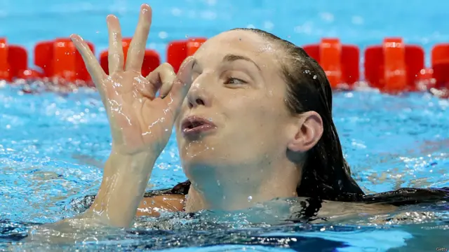 ہنگری کی ’خاتونِ آہن‘ کہلانے والی کاتنکا ہوسو نے دو سو میٹر انفرادی میڈلی میں اول نمبر پر آ کر اپنے طلائی تمغوں کی تعداد تین تک پہنچا دی۔ انھی کی بدولت ہنگری کل چار طلائی تمغوں کے ساتھ پوائٹس ٹیبل پر چوتھے نمبر پر پہنچ گیا ہے۔