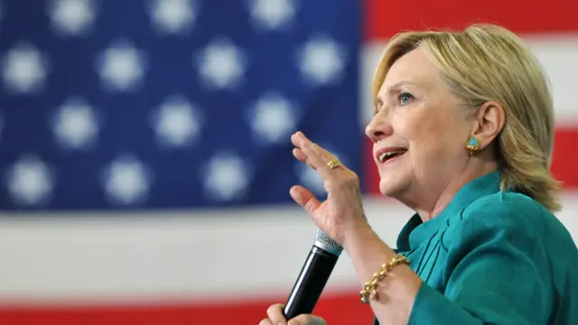 美国自由党总统候选人希拉里