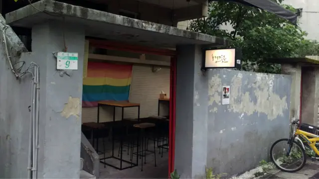 台北文山区这家餐厅一直喂养流浪猫“斑斑”