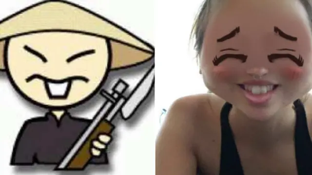 Snapchat filter wajah