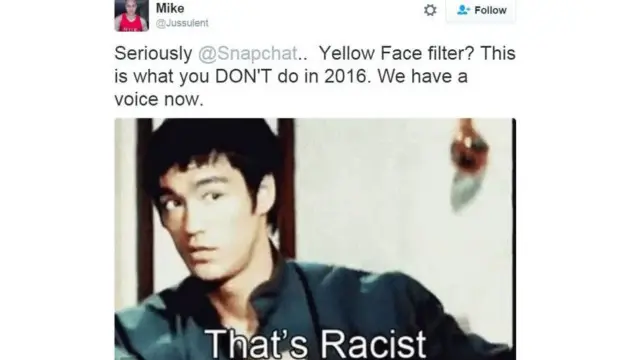 Snapchat filter wajah