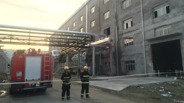 當局正調查爆炸原因