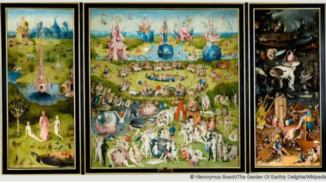 Bộ tranh 'Vườn địa đàng' được cho là tác phẩm tham vọng nhất của Bosch
