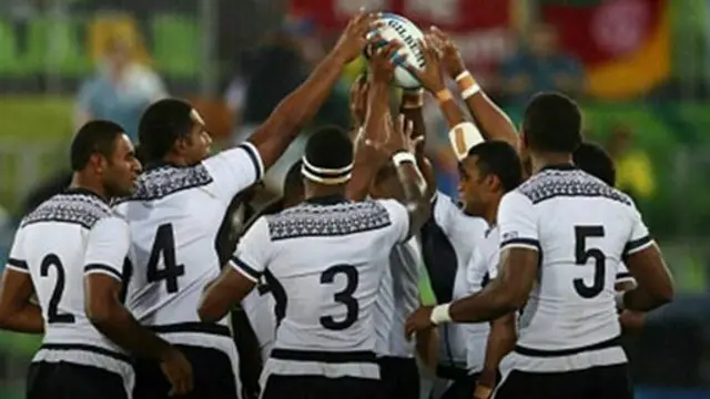 افریقی ملک فجی نے رگبی کے فائنل مقابلے میں برطانیہ جیسی مضبوط ٹیم کو شکست دیکر اولمپکس کا اپنا پہلا تمغہ حاصل کیا