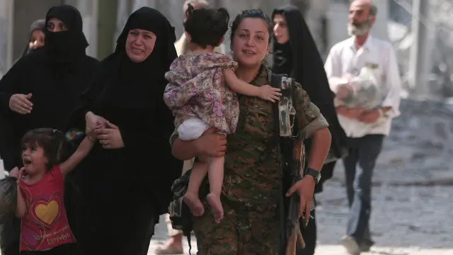 أعلنت قوات سوريا الديمقراطية الأسبوع الماضي سيطرتها على أغلب المناطق في حلب.