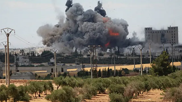 Kelompok militan ISIS menguasai Manbij, yang berbatasan langsung dengan Turki, dua tahun silam.