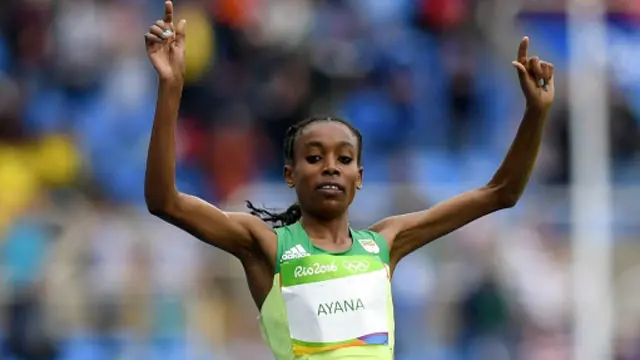 خواتین کی دس ہزار میٹر دوڑ میں نیا ریکارڈ قائم ہوا 