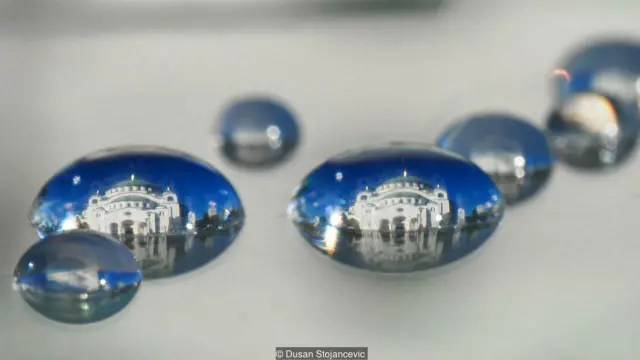 Gereja Santo Sava di Belgrade, Serbia.