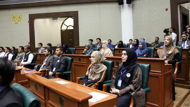 د افغانستان د ځوانانو پارلمان طرحه په ۱۳۸۶ کال کې جوړه او عملي شوه