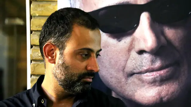 بهمن کیارستمی در مراسم بزرگداشت عباس کیارستمی بعد از مرگ او