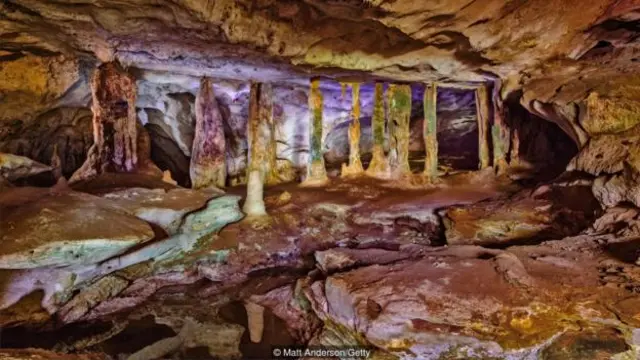 洞穴為科學家提供了一個活生生的實驗室（圖片來源：馬特·安德森 [Matt Anderson]/蓋蒂圖片社）