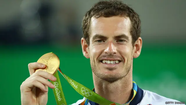 د بريتانيا د ټېنس ستوري اينډي مري د ارجنټاين هوان مارټن ډيل پوټرو ته ماته ورکړه او د سرو زرو مډال يې وګاټه