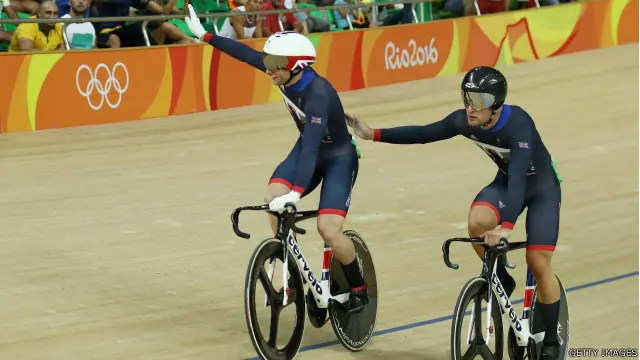 د بايسکل ځغلونې په برخه کې د بريتانيا جيسن کيني د سرو زرو مډال وګاټه