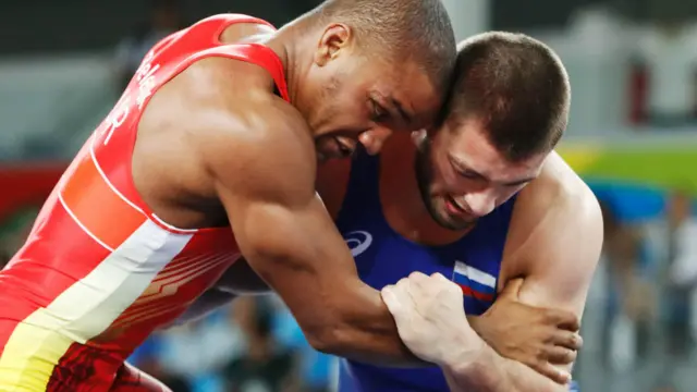 Жан Беленюк виборов срібну медаль, поступившись росіянину Давіду Чакветадзе у фіналі чоловічої греко-римської боротьби у ваговій категорії до 85 кг. "Бронзу" в цьому змаганні розділили білорус Джавід Гамзатов і німець Деніс Максиміліан Кудла.