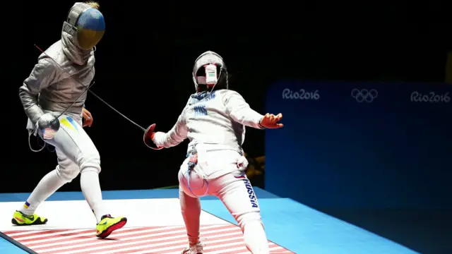 У індивідуальних змаганнях з фехтування на шаблях Ольга Харлан виборола бронзову медаль. У поєдинку за третє місце вона здолала француженку Манон Брюне. До цього у півфіналі Ольга Харлан поступилась росіянці Яні Єгорян, яка у фіналі здобула "золото", перемігши свою колегу з російської збірної Софію Велику, якій дісталось "срібло".