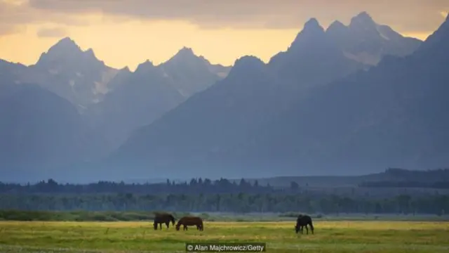 提頓山脈是大提頓國家公園內一處特別漂亮的風景（圖片來源：艾倫·馬赫羅維奇 [Alan Majchrowicz]/蓋蒂圖片社）