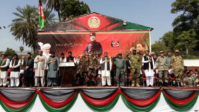 په جلال اباد کې د افغانستان د خپلواکۍ ۹۷مې کلیزې په مناسبت غونډه