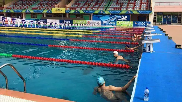 افغانستان در شمار کمی از مسابقات بین المللی شنا شرکت کرده است