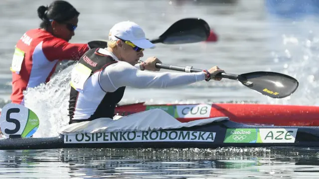 İnna Osipenko-Rodomska Azərbaycan üçün bürünc medal qazanıb