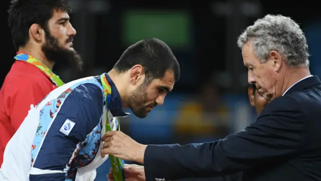 Azərbaycanın bürünc medalçısı, güləşçi Cəbrayıl Həsənov