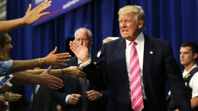 Ứng cử viên tổng thống Donald Trump nói ông có khoảng 6 giờ để ngủ về đêm (Ảnh: Getty Images)