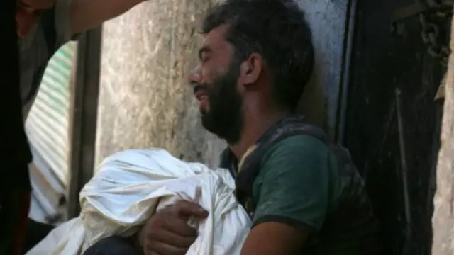 مئات المدنيين بينهم الكثير من الأطفال لقوا حتفهم في حلب خلال الأسابيع الماضية
