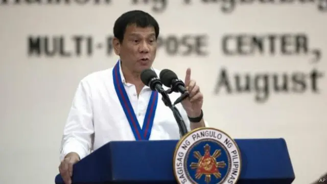 Tổng thống Philippines Rodrigo Duterte