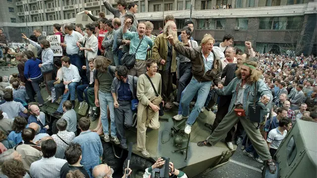 Москва, серпень 1991 року 