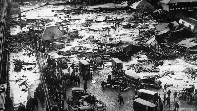 أدى فيضان "دبس السكر" (العسل الأسود) في بوسطن إلى مقتل 21 شخصا وجرح أكثر من 150 آخرين