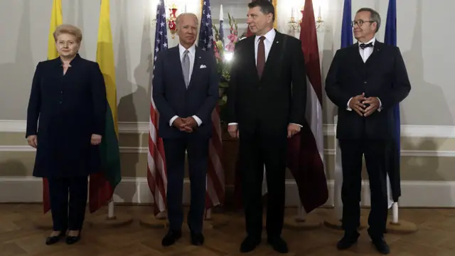 يزور بايدن العاصمة اللاتفية ريغا