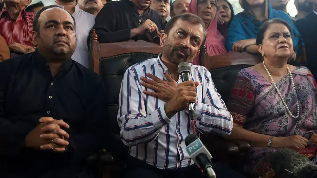 اوس د ایم کیو ایم ځايي مشرتابه ویلي، د ګوند چارې به له دې وروسته په پاکستان کې دننه پر مخ بیولې کېږي.