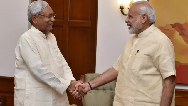 नीतीश कुमार और नरेंद्र मोदी