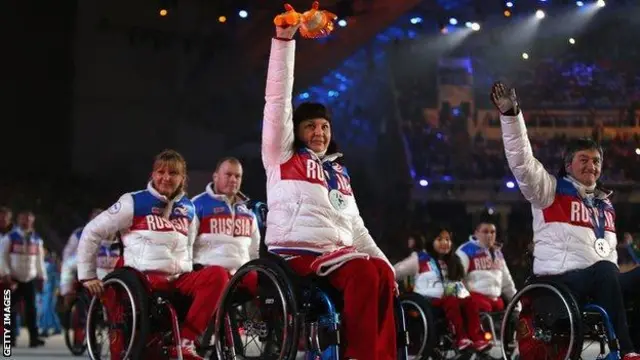 Các vận động viên Paralympic của Nga