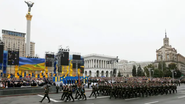 Парад в Киеве