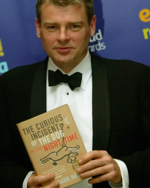 Марк Геддон на Whitbread Book Awards у Лондоні, 2004 рік. 