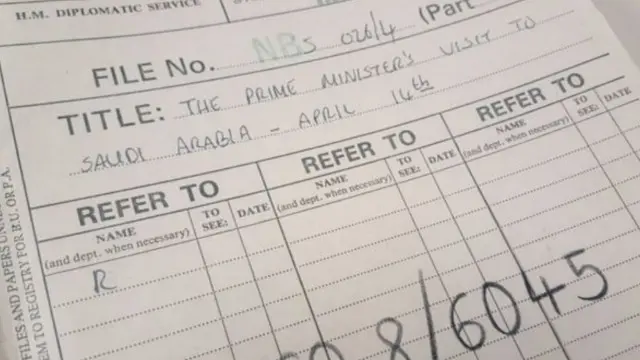 أفرج عن الوثائق بموجب سياسة بريطانيا لنزع صفة السرية عنها وإعلانها